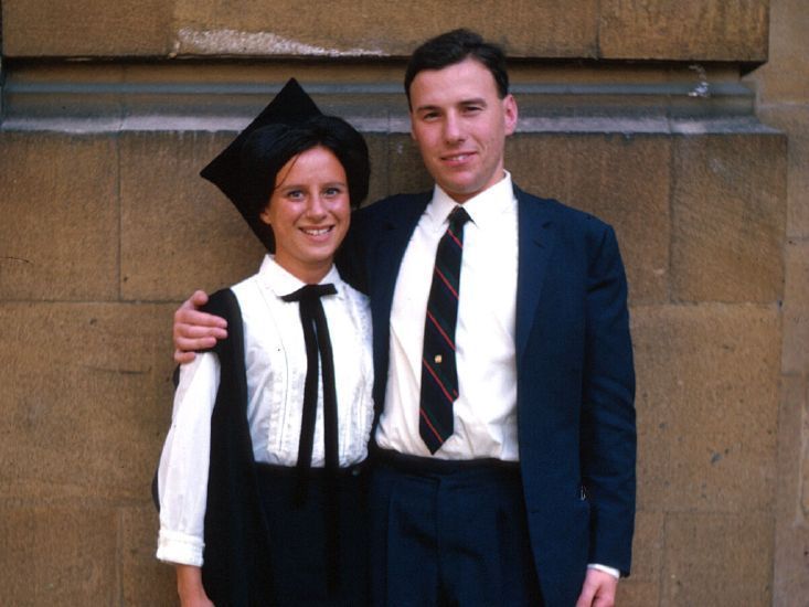  At Wendy's graduation from Oxford University, 1966.  